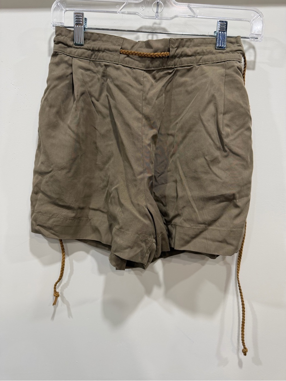 Women’s Casual Drawstring Shorts in Olive